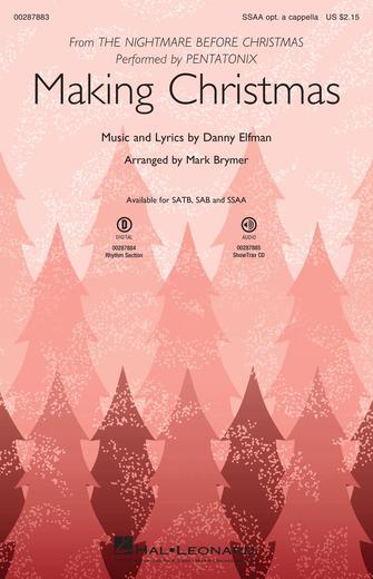 Making Christmas (from The Nightmare Before Christmas) (arr. Mark Brymer) Sheet Music Preview