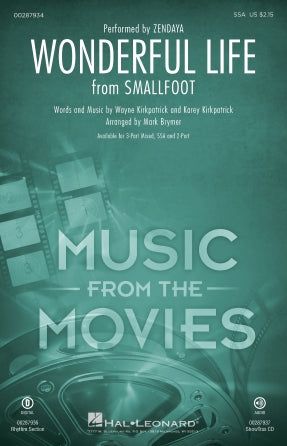 Wonderful Life (from Smallfoot) (arr. Mark Brymer) Sheet Music Preview