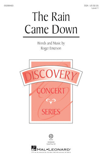 The Rain Came Down Sheet Music Preview