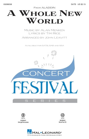 A Whole New World (from Aladdin) (arr. John Leavitt) Sheet Music Preview