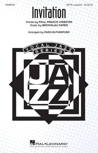 Invitation (arr. Paris Rutherford) Sheet Music Preview