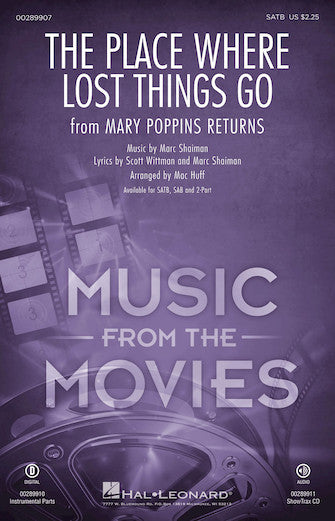The Place Where Lost Things Go (from Mary Poppins Returns) (arr. Mac Huff) Sheet Music Preview