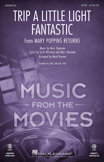Trip A Little Light Fantastic (from Mary Poppins Returns) (arr. Mark Brymer) Sheet Music Preview
