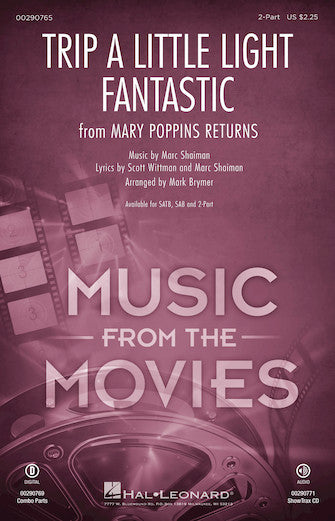 Trip A Little Light Fantastic (from Mary Poppins Returns) (arr. Mark Brymer) Sheet Music Preview