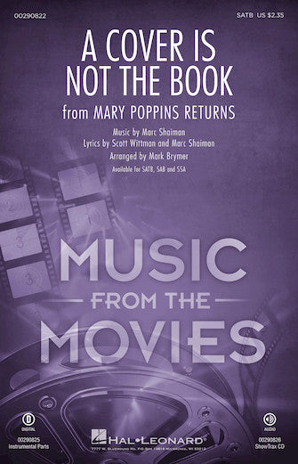 A Cover Is Not the Book (from Mary Poppins Returns) (arr. Mark Brymer) Sheet Music Preview