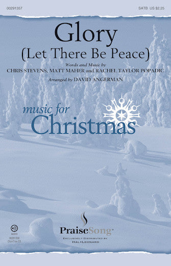 Glory (Let There Be Peace) (arr. David Angerman) Sheet Music Preview