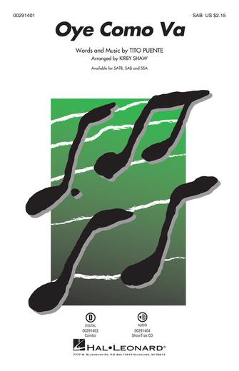 Oye Como Va (arr. Kirby Shaw) Sheet Music Preview