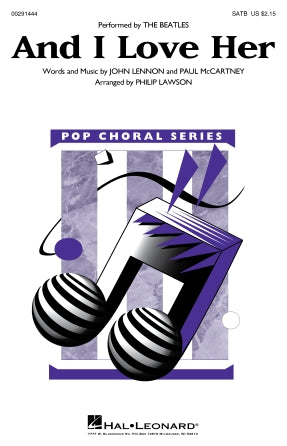 And I Love Her (arr. Philip Lawson) Sheet Music Preview