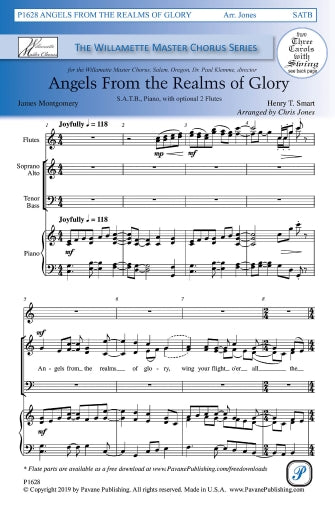 Angels From the Realms of Glory (arr. Chris Jones) Sheet Music Preview