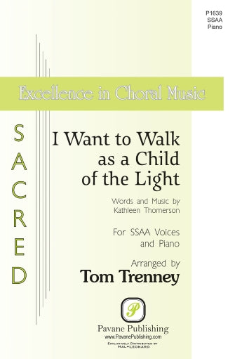I Want to Walk as a Child of the Light (arr. Tom Trenney) Sheet Music Preview