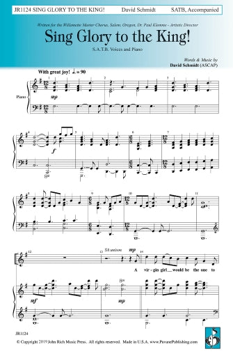 Sing Glory to the King Sheet Music Preview