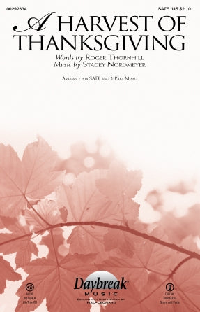 A Harvest of Thanksgiving Sheet Music Preview