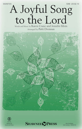 A Joyful Song To The Lord (arr. Patti Drennan) Sheet Music Preview