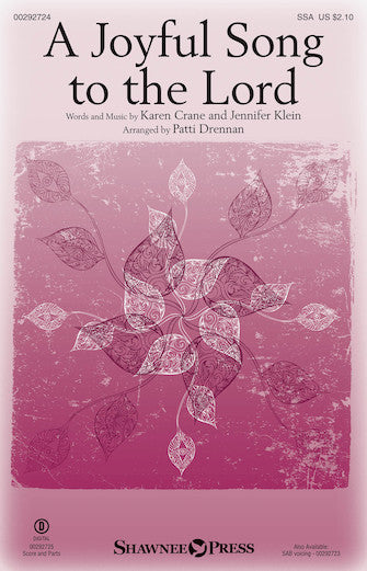 A Joyful Song To The Lord (arr. Patti Drennan) Sheet Music Preview