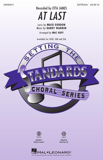 At Last (arr. Mac Huff) Sheet Music Preview