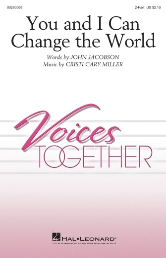 You And I Can Change The World Sheet Music Preview