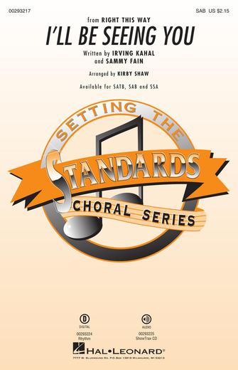 I'll Be Seeing You (arr. Kirby Shaw) Sheet Music Preview