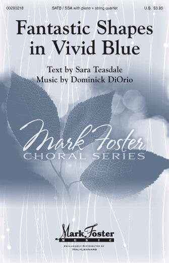 Fantastic Shapes In Vivid Blue Sheet Music Preview