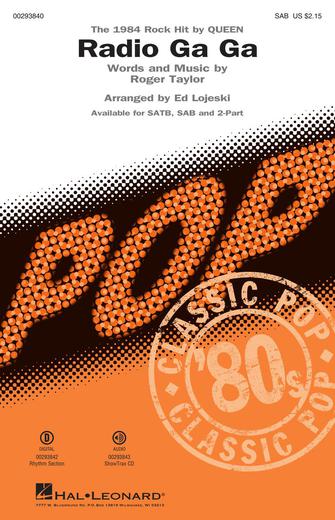 Radio Ga Ga (arr. Ed Lojeski) Sheet Music Preview