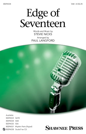 Edge Of Seventeen (arr. Paul Langford) Sheet Music Preview