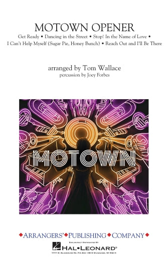 Motown Theme Show Opener (arr. Tom Wallace) - Cymbals Sheet Music Preview