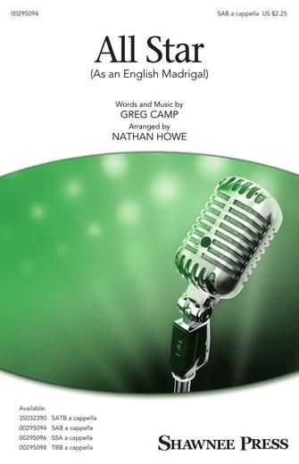 All Star (As an English Madrigal) (arr. Nathan Howe) Sheet Music Preview