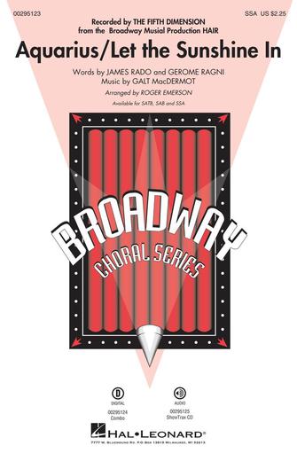 Aquarius / Let the Sunshine In (from the musical Hair) (arr. Roger Emerson) Sheet Music Preview