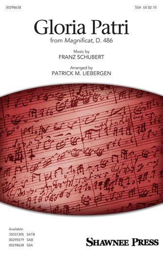 Gloria Patri (from Magnificat, D. 486) (arr. Patrick M. Liebergen) Sheet Music Preview