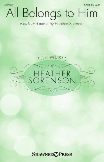 All Belongs To Him Sheet Music Preview