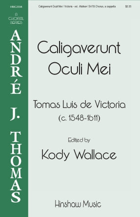 Caligaverunt Oculi Mei Sheet Music Preview