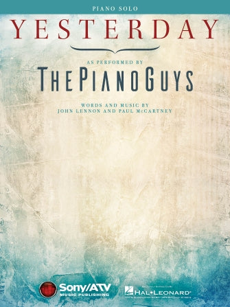 Yesterday Sheet Music Preview