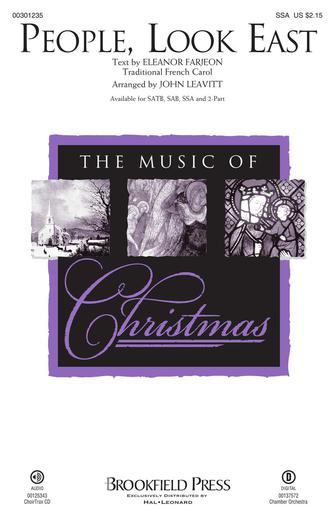 People, Look East (arr. John Leavitt) Sheet Music Preview