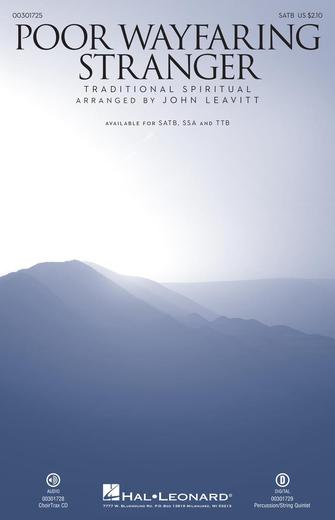 Poor Wayfaring Stranger (arr. John Leavitt) Sheet Music Preview