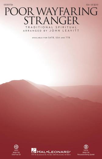 Poor Wayfaring Stranger (arr. John Leavitt) Sheet Music Preview