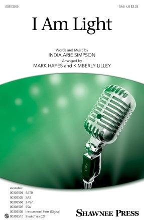 I Am Light (arr. Mark Hayes and Kimberly Lilley) Sheet Music Preview