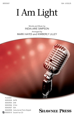 I Am Light (arr. Mark Hayes and Kimberly Lilley) Sheet Music Preview