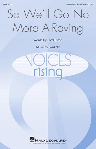 So, We'll Go No More A Roving Sheet Music Preview