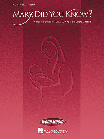 Mary, Did You Know? Sheet Music Preview