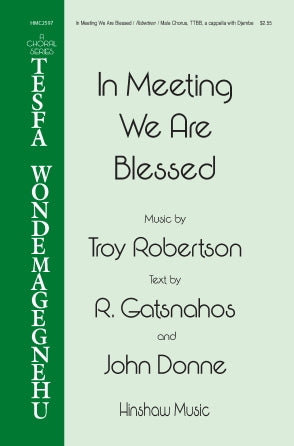 In Meeting We Are Blessed Sheet Music Preview