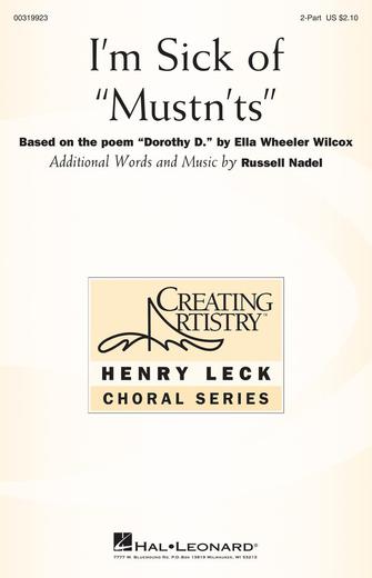 I'm Sick Of Mustn'ts Sheet Music Preview