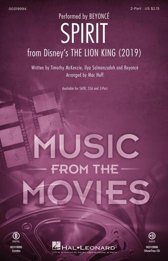 Spirit (from The Lion King 2019) (arr. Mac Huff) Sheet Music Preview