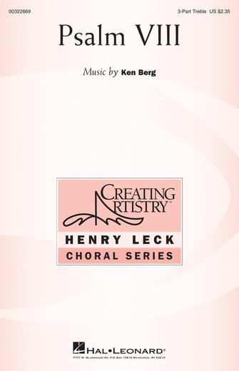 Psalm VIII Sheet Music Preview