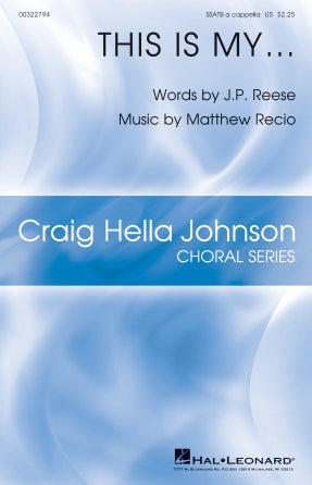 This Is My... Sheet Music Preview