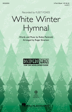 White Winter Hymnal (arr. Roger Emerson) Sheet Music Preview
