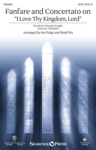 Fanfare And Concertato On "I Love Thy Kingdom, Lord" (arr. Jon Paige and Brad Nix) Sheet Music Preview
