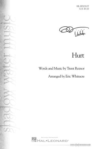 Hurt (arr. Eric Whitacre) Sheet Music Preview