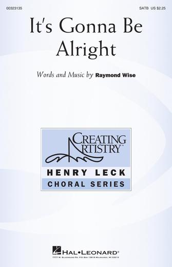 It's Gonna Be Alright Sheet Music Preview