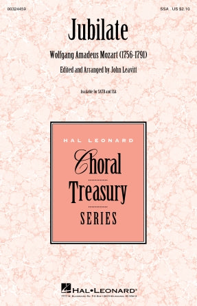 Jubilate (arr. John Leavitt) Sheet Music Preview