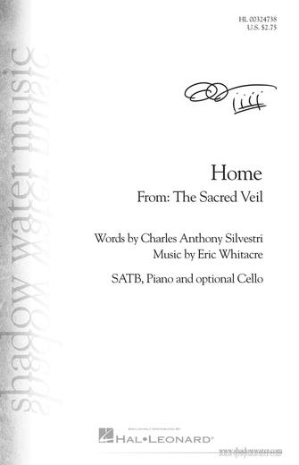 Home (from The Sacred Veil) Sheet Music Preview