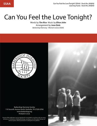 Can You Feel The Love Tonight? (from The Lion King) (arr. June Dale) Sheet Music Preview